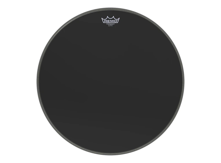 Remo P3-1020-ES Powerstroke Ebony. m/Dynamos 20 Basstromme 